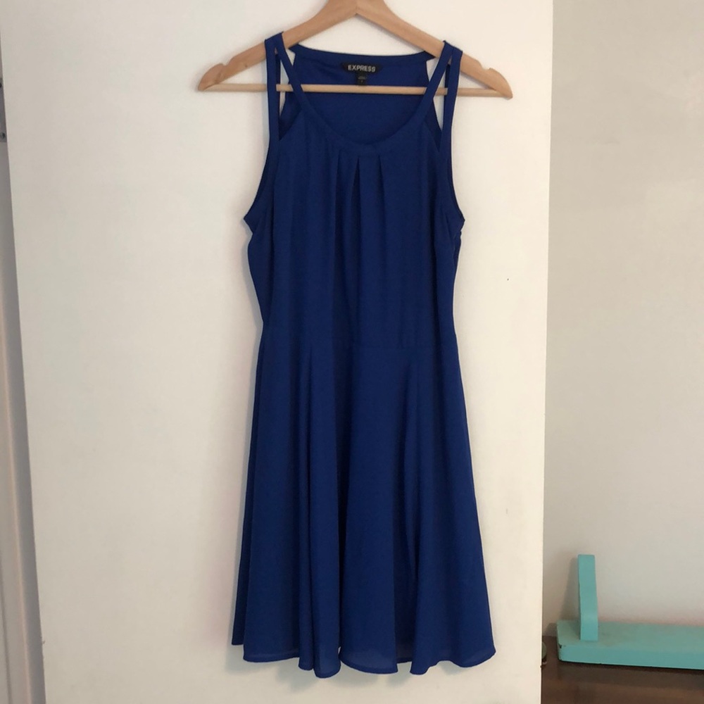Express Blue Cocktail Dress Size 6